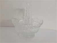 Imperial Lead Crystal Glass Wedding Basket