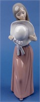 Retired Lladro Figurine Bashful Girl #5007