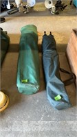 2 GREEN CAMP CHAIRS