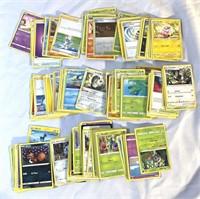 Pokémon trading cards in tin box