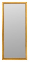 Modern Giltwood Full Length Beveled Mirror