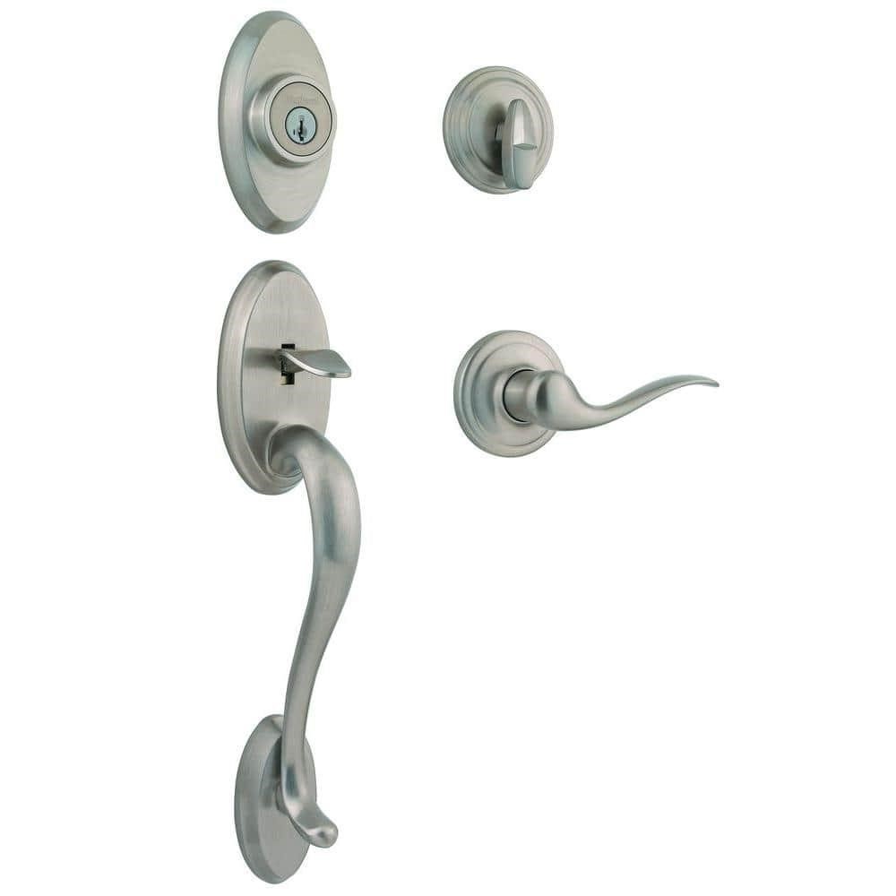 $139  Satin Nickel Handleset with SmartKey