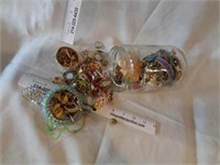 Jar FULL of Assorted Jewelry