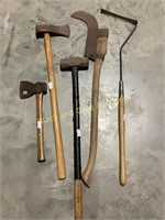 Axes, Saw, & Hammer, & More