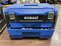 KOBALT TOOL BOX ** BOX DAMAGED, SOME ITEMS MAY