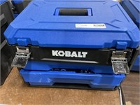 KOBALT TOOL BOX **BOX IS DAMAGED, SOME ITEMS MAY
