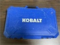 KOBALT TOOL BOX ** BOX IS DAMAGED, SOME ITEMS MAY