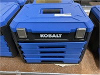 KOBALT TOOL BOX ** BOX DAMAGED MAY BE MISSING