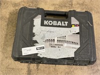KOBALT TOOL KIT **DAMAGED BOX, SOME ITEMS MAY BE