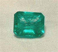 Natural 7.92 Ct Emerald Gemstone