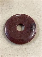 Rhodonite 25 pieces 35 mm discs