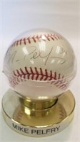 New York Mets # 34 Mike pelfrey I signed ball