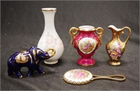 Group five Limoges decorative small pieces