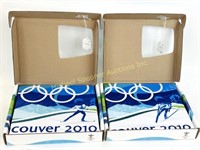 TWO VANCOUVER 2010 OLYMPIC COMPETITION BIBS