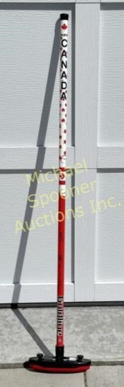 2010 OLYMPIC SIGNED CANADA MENS CURLING BROOM