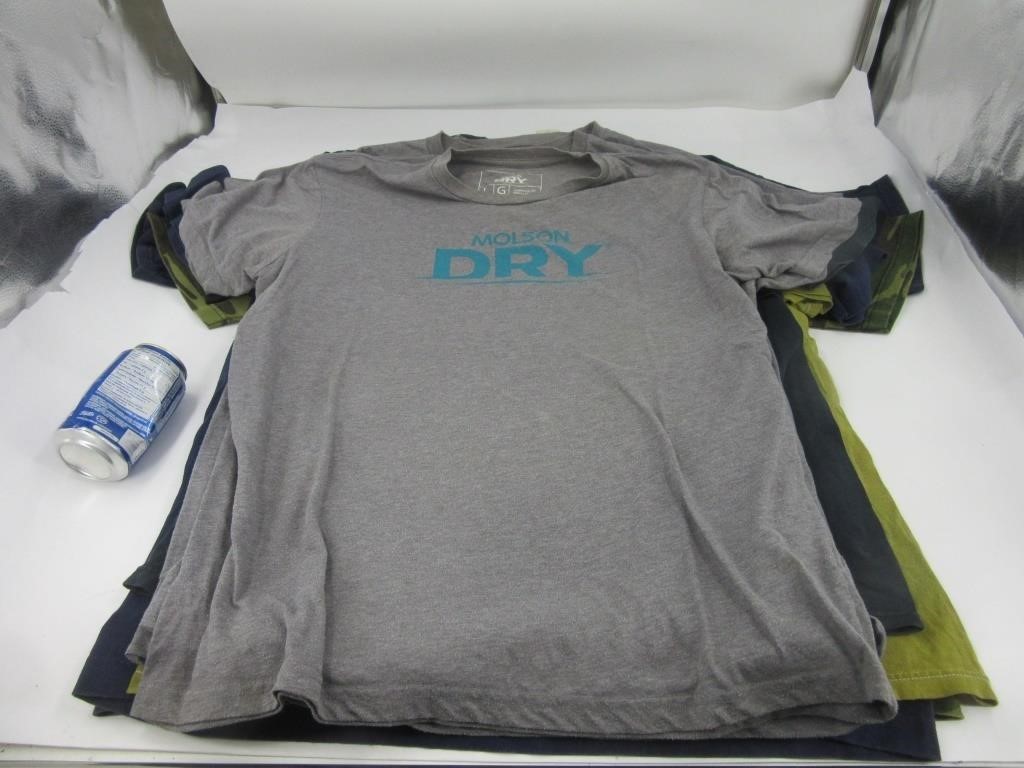Divers t-shirt pour homme dont Hockey, Molson Dry