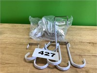 6pk Door Hanging Hooks lot of 3