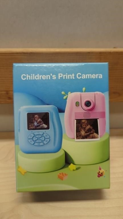 CHILDRENS PRINT CAMERA