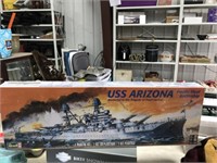 USS ARIZONA REVELL MODEL