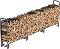 Ironstone 12ft Firewood Rack, Patio (950 lbs)
