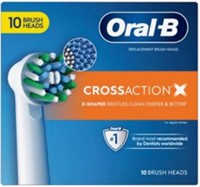 Oral B Cross Action X Brush Heads