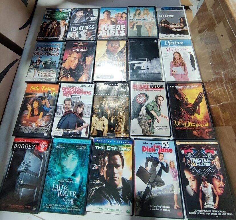 Qty.20 Preowned DVD's, ,STOCK#6