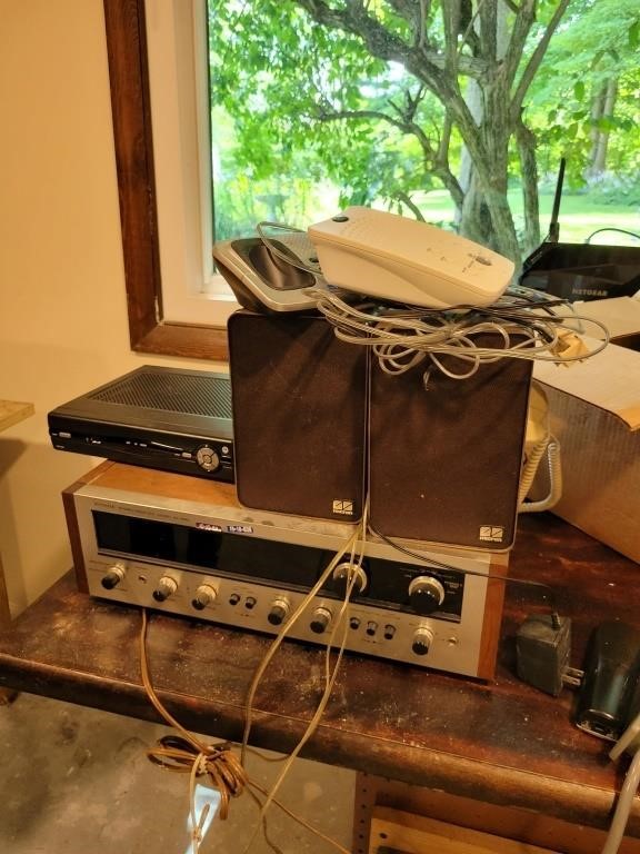 Pioneer Receiver, Ceramic Heater, Micron Speakers