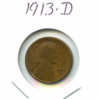 1913-D Lincoln Wheat Cent