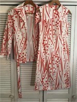 VINTAGE LAURA-GENE FASHIONS 2PC DRESS SET