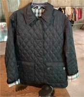 Women's Burberry quilted jacket Size XS