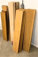 many pcs- Solid OAK boards