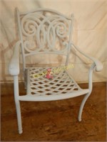 Cast Aluminum Outdoor Arm Chair