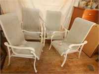 Set of 4 Outdoor Patio Chairs Hampton Bay