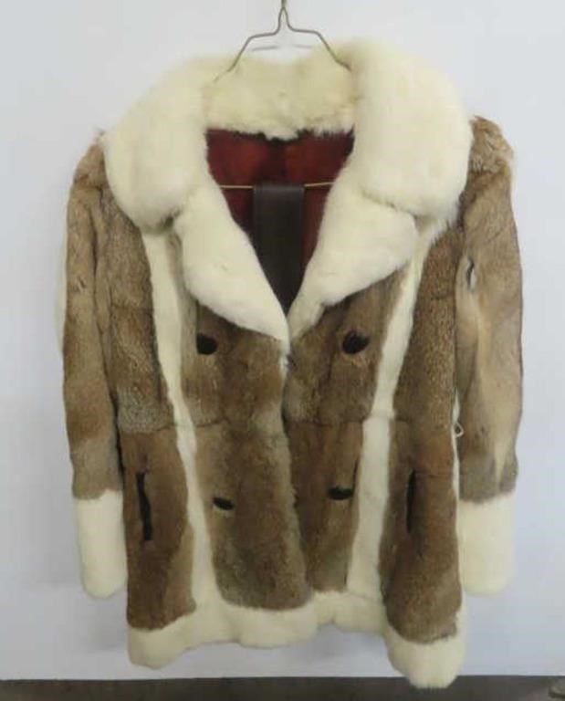 Lady's Rabbit Fur Coat