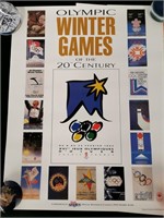 1992 Kraft Olympic Winter Games Poster x 5