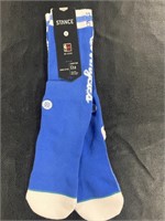 DODGERS STANCE Socks NWT