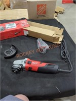 Milwaukee 5" small angle grinder corded