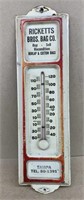 Ricketts Bag Co. thermometer *Tampa FL*