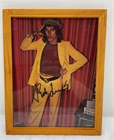 9.5x12in - framed poster autographed by Rod