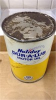 Holiday Dur A Lub oil can- full