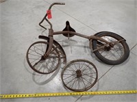 Vintage Childs Bike - Rusty Yard Art