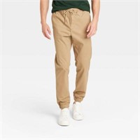 (XS) Men's Athletic Fit Chino Jogger Pants -