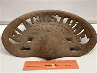 Cast BLACKSTONE Implement / Tractor Seat