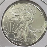 2011 American Eagle Silver GEM BU