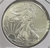 2011 American Eagle Silver GEM BU