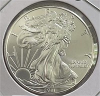 2011 American Eagle Silver GEM BU