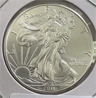 2011 American Eagle Silver GEM BU