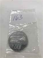 Silver Ridgeway Cent 1967 100 Yr