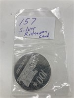 Silver Ridgeway Cent 1967 100 Yr