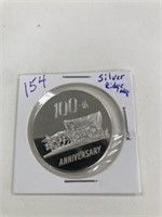 Silver Ridgeway Cent 1967 100 Yr